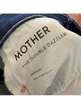 MOTHER Dark Blue Denim Jeans
